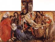 Rogier van der Weyden Descent from the Cross Sweden oil painting artist